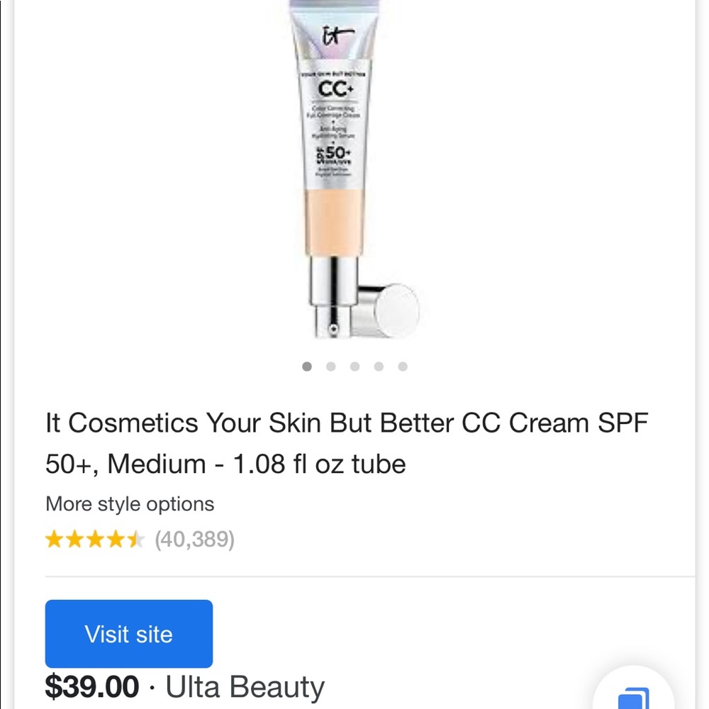 It Cosmetics full coverage foundation